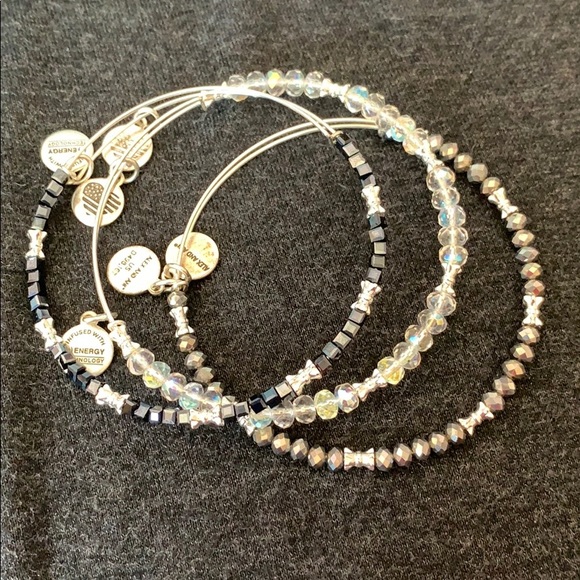 Alex and Ani Expandable Bangles - Picture 1 of 6